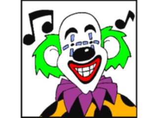 Sticker Custom Preview Image #053639 Entertainment Circus Carnival Clown Musical