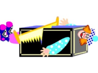 Sticker Custom Preview Image #053670 Entertainment Circus Carnival Clown Trick1