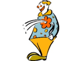 Sticker Custom Preview Image #053672 Entertainment Circus Carnival Clown Trick Flower
