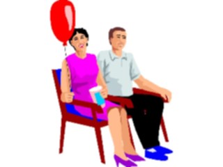 Sticker Custom Preview Image #053746 Entertainment Circus Carnival Coupleat Circus
