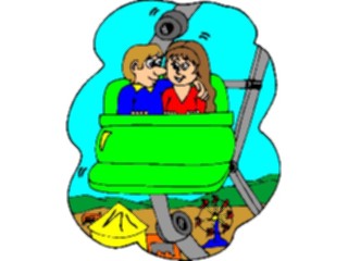 Sticker Custom Preview Image #053749 Entertainment Circus Carnival Coupleon Ferris Wheel