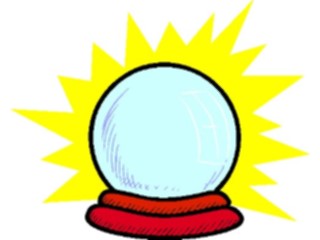 Sticker Custom Preview Image #053752 Entertainment Circus Carnival Crystal Ball3