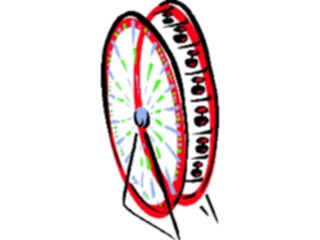 Sticker Custom Preview Image #053766 Entertainment Circus Carnival Ferris Wheel2