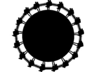 Sticker Custom Preview Image #053769 Entertainment Circus Carnival Ferris Wheel Background