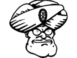 Sticker Custom Preview Image #053773 Entertainment Circus Carnival Fortune Teller2