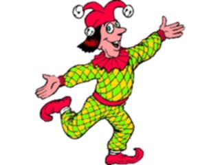 Sticker Custom Preview Image #053783 Entertainment Circus Carnival Jester05