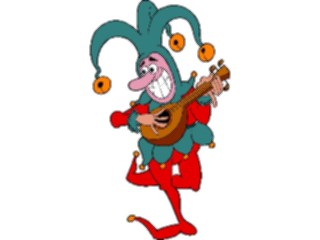 Sticker Custom Preview Image #053786 Entertainment Circus Carnival Jester08