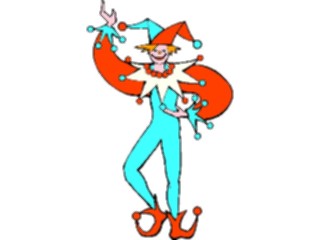 Sticker Custom Preview Image #053795 Entertainment Circus Carnival Jester17