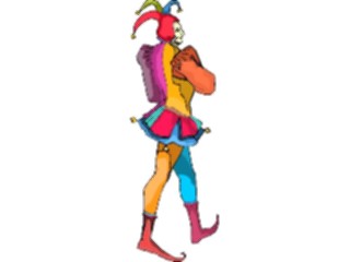 Sticker Custom Preview Image #053799 Entertainment Circus Carnival Jester21