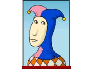 Sticker Custom Preview Image #053801 Entertainment Circus Carnival Jester23
