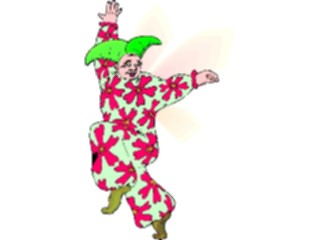 Sticker Custom Preview Image #053804 Entertainment Circus Carnival Jester26