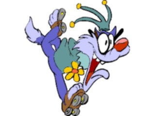Sticker Custom Preview Image #053825 Entertainment Circus Carnival Jester Cat08
