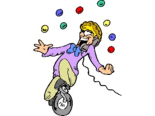 Sticker Custom Preview Image #053865 Entertainment Circus Carnival Juggler7
