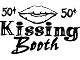 Sticker Custom Preview Image #053871 Entertainment Circus Carnival Kissing Booth