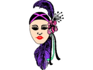 Sticker Custom Preview Image #053893 Entertainment Circus Carnival Mask18