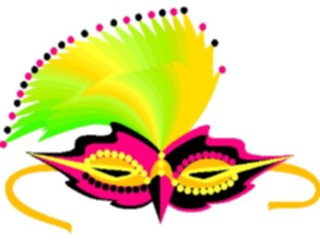Sticker Custom Preview Image #053896 Entertainment Circus Carnival Mask Clown2