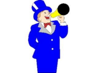 Sticker Custom Preview Image #053915 Entertainment Circus Carnival Ringmaster1