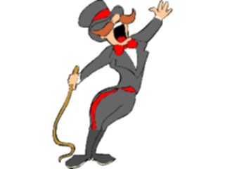 Sticker Custom Preview Image #053916 Entertainment Circus Carnival Ringmaster2