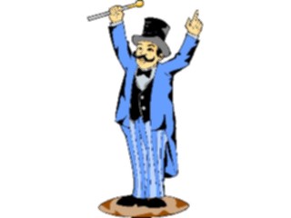 Sticker Custom Preview Image #053917 Entertainment Circus Carnival Ringmaster3