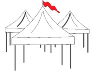 Sticker Custom Preview Image #053943 Entertainment Circus Carnival Tents