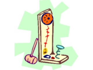 Sticker Custom Preview Image #053947 Entertainment Circus Carnival Test Your Strength3
