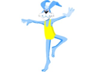 Sticker Custom Preview Image #054115 Entertainment Dance Images Ballet Rabbit