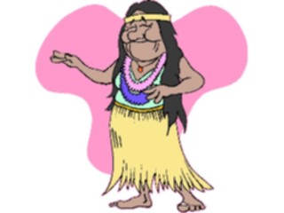 Sticker Custom Preview Image #054310 Entertainment Dance Images Hula Dancer7