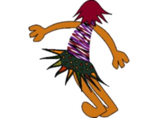 Sticker Custom Preview Image #054315 Entertainment Dance Images Hula Groovin2