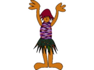 Sticker Custom Preview Image #054316 Entertainment Dance Images Hula Groovin3