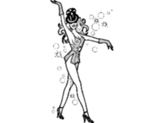 Sticker Custom Preview Image #054323 Entertainment Dance Images Show Girl2