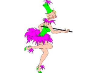 Sticker Custom Preview Image #054325 Entertainment Dance Images Show Girl4