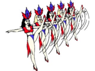 Sticker Custom Preview Image #054326 Entertainment Dance Images Show Girls