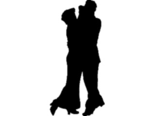 Sticker Custom Preview Image #054329 Entertainment Dance Images Silhouette02