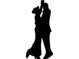 Sticker Custom Preview Image #054330 Entertainment Dance Images Silhouette03