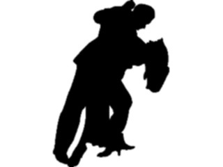 Sticker Custom Preview Image #054333 Entertainment Dance Images Silhouette06