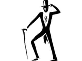 Sticker Custom Preview Image #054337 Entertainment Dance Images Silhouette10