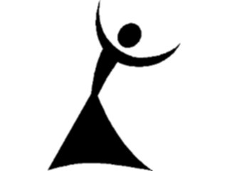 Sticker Custom Preview Image #054346 Entertainment Dance Images Silhouette19