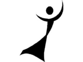 Sticker Custom Preview Image #054350 Entertainment Dance Images Silhouette23