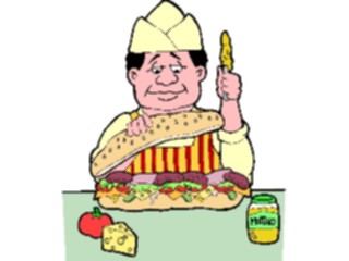 Sticker Custom Preview Image #054472 Entertainment Dining Chef097