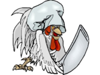 Sticker Custom Preview Image #054516 Entertainment Dining Chef Chicken