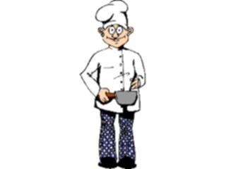Sticker Custom Preview Image #054530 Entertainment Dining Chef Mixing