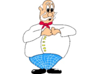 Sticker Custom Preview Image #054536 Entertainment Dining Chef Proud
