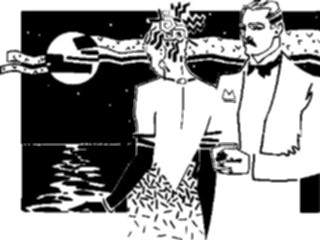 Sticker Custom Preview Image #054562 Entertainment Dining Coupleby Moonlight