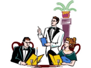 Sticker Custom Preview Image #054572 Entertainment Dining Couple Dining10