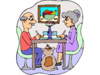 Sticker Custom Preview Image #054578 Entertainment Dining Couple Dining16