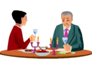 Sticker Custom Preview Image #054581 Entertainment Dining Couple Dining19