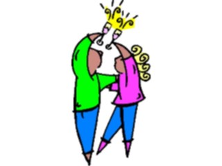 Sticker Custom Preview Image #054593 Entertainment Dining Couple Toasting4