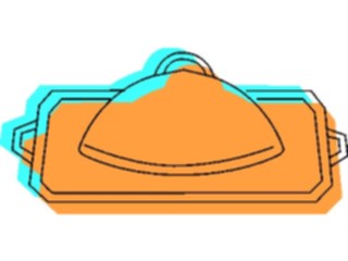 Sticker Custom Preview Image #054600 Entertainment Dining Covered Dish7