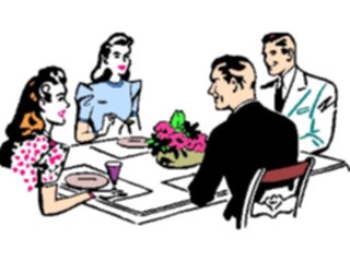 Sticker Custom Preview Image #054629 Entertainment Dining Family Dining2