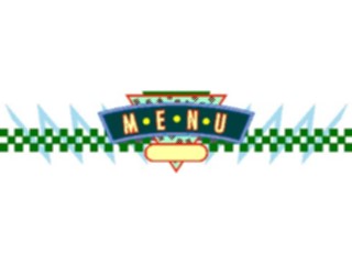 Sticker Custom Preview Image #054676 Entertainment Dining Menu Title2